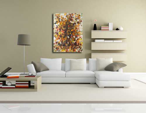 Contemporary Painting 7 in living room