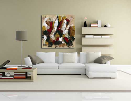 Modern Art 183 in living room